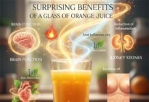 surprising benefits of a glass of orange juice orange juice