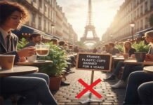 France ban plastic cup for four years France ban plastic cup